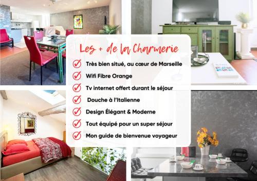Les Grands Carmes Apartment | ღ LA CHARMERIE Duplex climatisé à 5min du Vieux Port