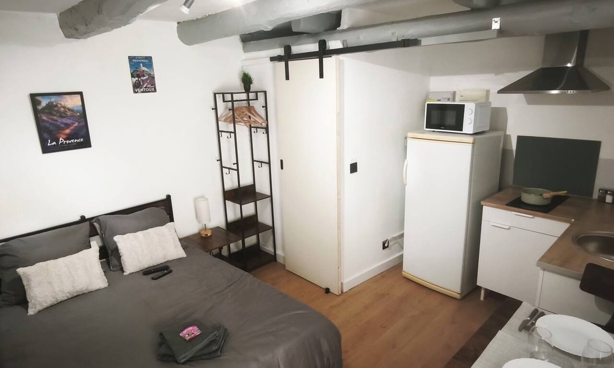Aubignan Apartment | Air-Conditioned Studio - Le Ventoux