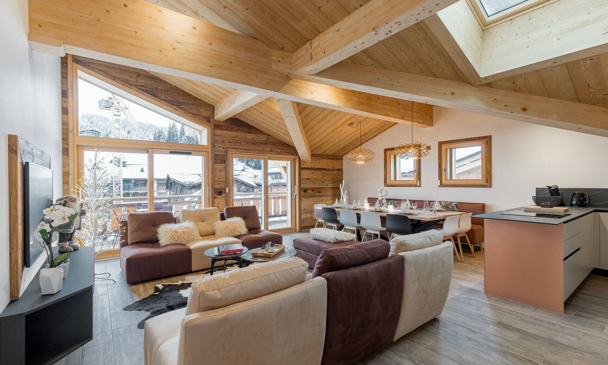 Les Gets Apartment | Apartment Marianne - LES GETS: in the center and at the foot of the slopes