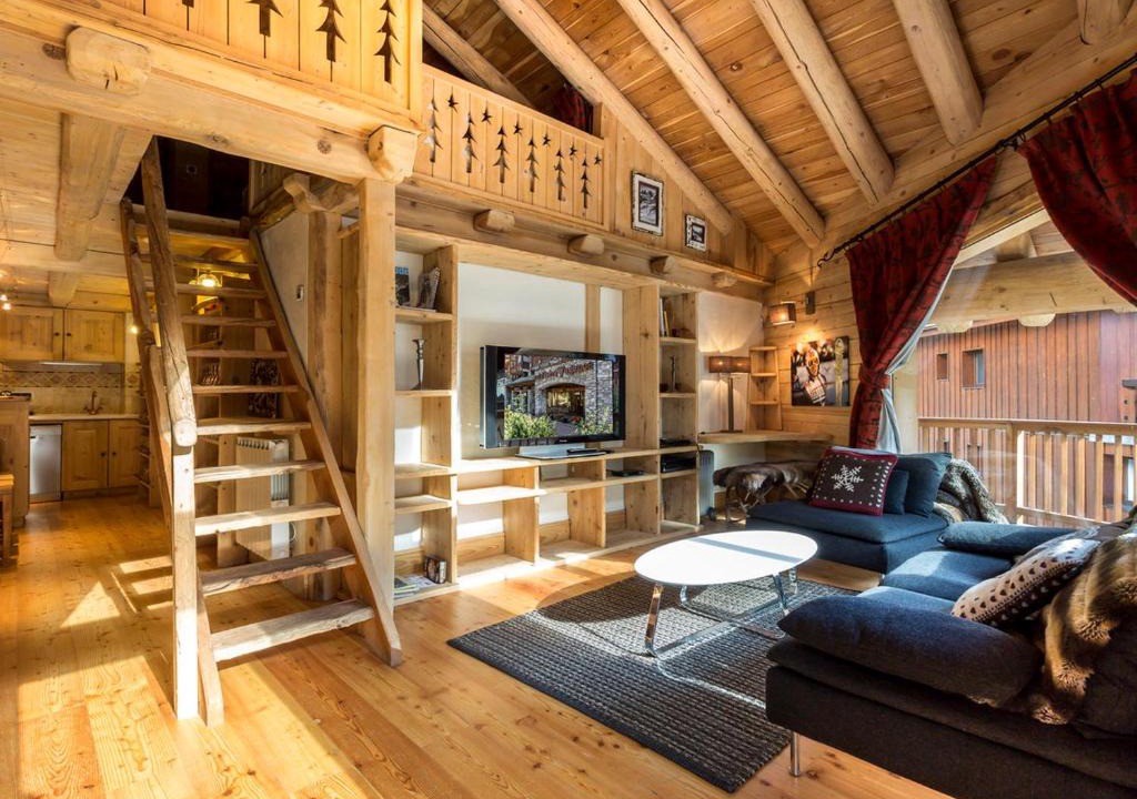 Le Cret Apartment | Appartement de Charme avec Cheminée et Grande Mezzanine à Val-d'Isère - FR-1-694-189