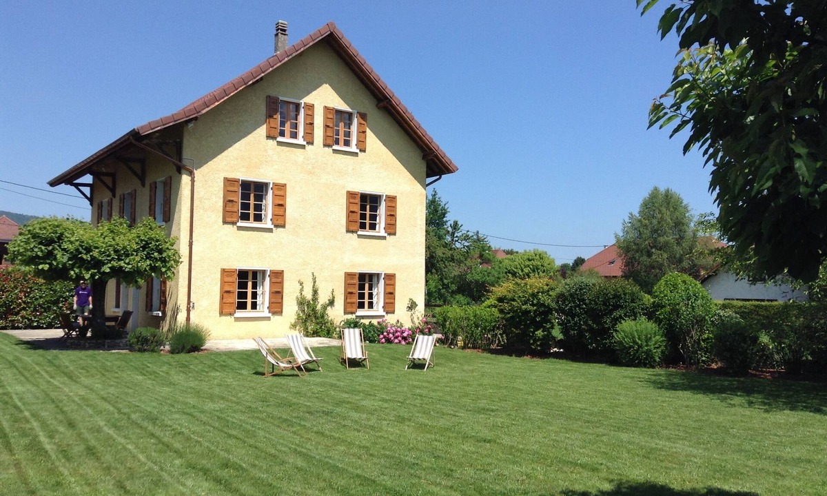 Saint-Jorioz House | Beautiful family home , big lawned garden with stunning views across mountains.