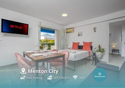 Menton Apartment | Bel appartement - Proche mer et centre-ville - DS