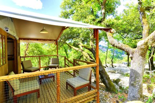 Balazuc House | Cabanes Lodges Le Servière