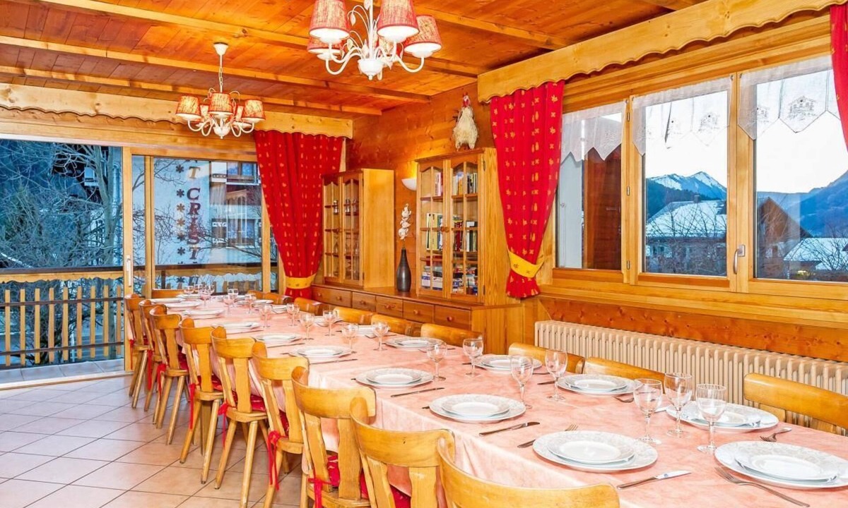 La Chapelle-d'Abondance Ski Chalet | Chalet, resort center, view mountain, sauna, terrace, balcony, fireplace or stove, parking, tv