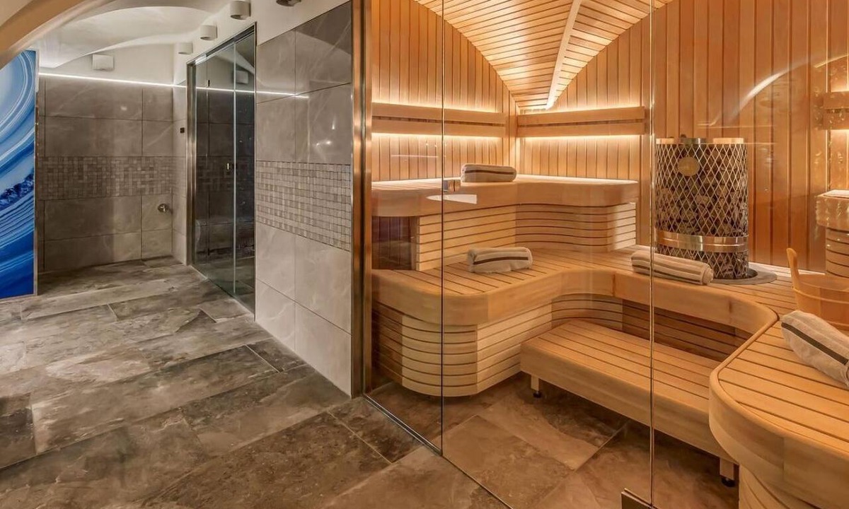 Champagny-en-Vanoise Ski Chalet | Chalet, Ground floor, sauna, hammam, terrace, balcony, fireplace or stove, tv, 500m²