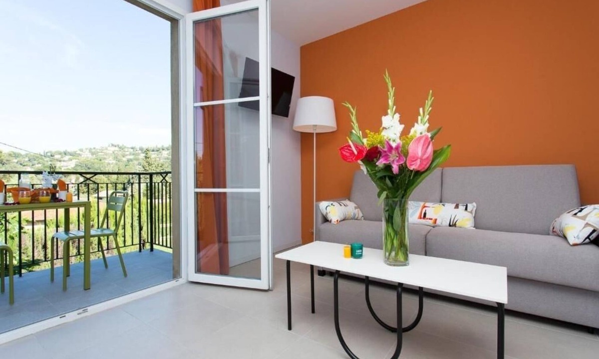 Mougins Hotel | Countryside 1BR Flat with Patio | Near Historic Art Galleries & Village Markets