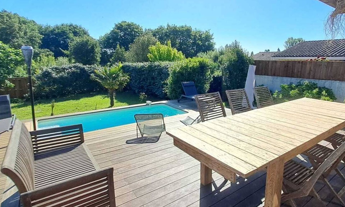 Soulac-sur-Mer House | House with heated pool Soulac 4bed near Ocean