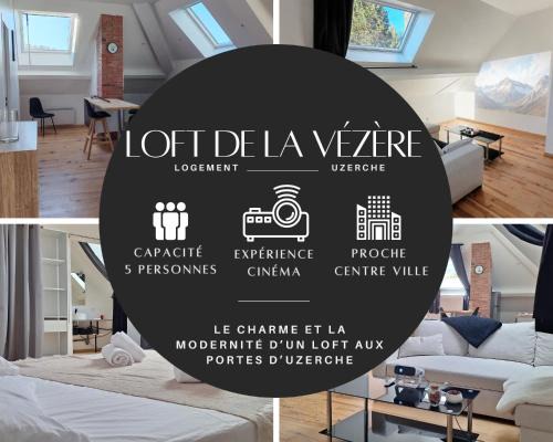 Uzerche Apartment | Loft de la Vézère - proche centre ville - 5 personnes