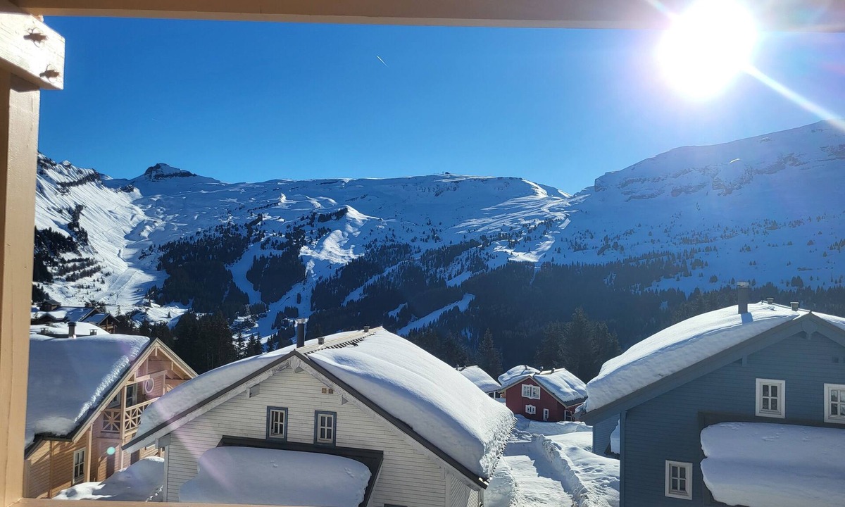 Flaine Apartment | MAGNIFICENT APT -TERRACE AND BREATHTAKING VIEW OF THE CIRQUE DE FLAINE ALT. 1800M