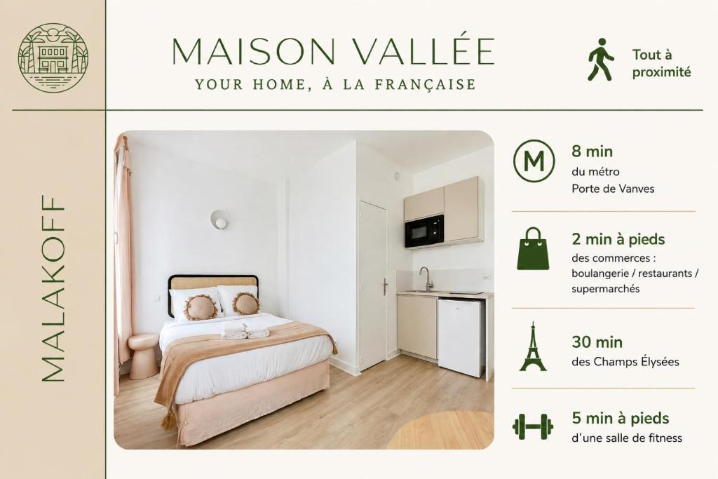 Malakoff Apartment | Maison Vallée, Your Home à la Française - Appart' aux portes de Paris