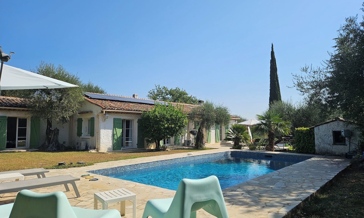 Le Rouret Other | Mas Provençal Plein Pied 150m2 Clim Piscine au Calme