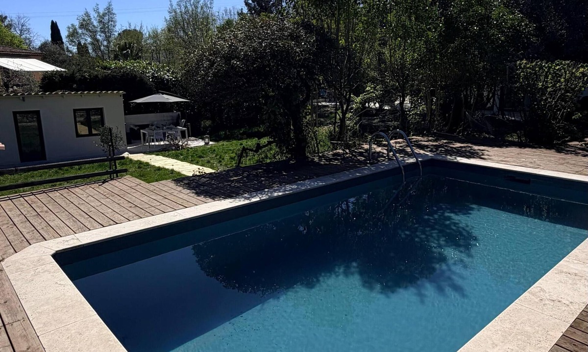 Le Rouret House | Mazet Noa - Quiet terrace & pool