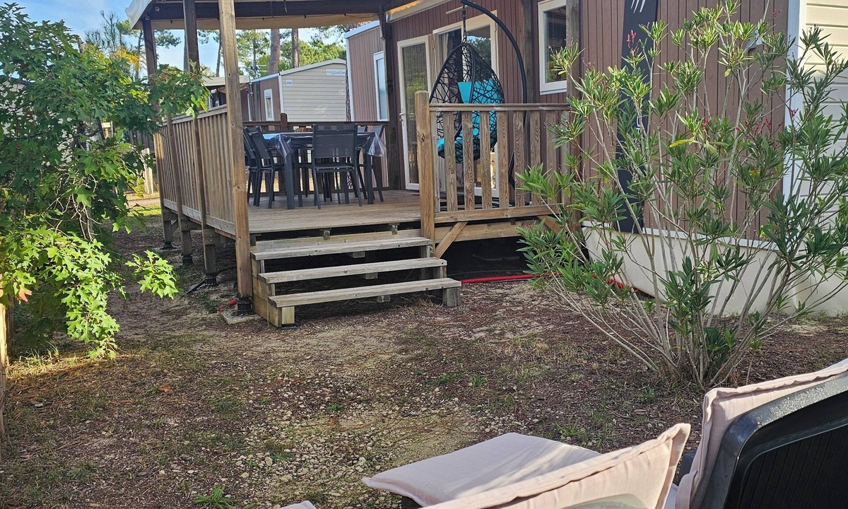 Claouey House | Mobile home rental Camping les Embruns 4* Claouey/Lège Cap Ferret