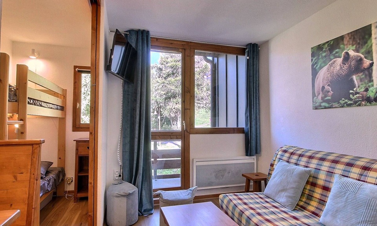 Vallandry Apartment | Studio for 4 in Vallandry, close to slopes