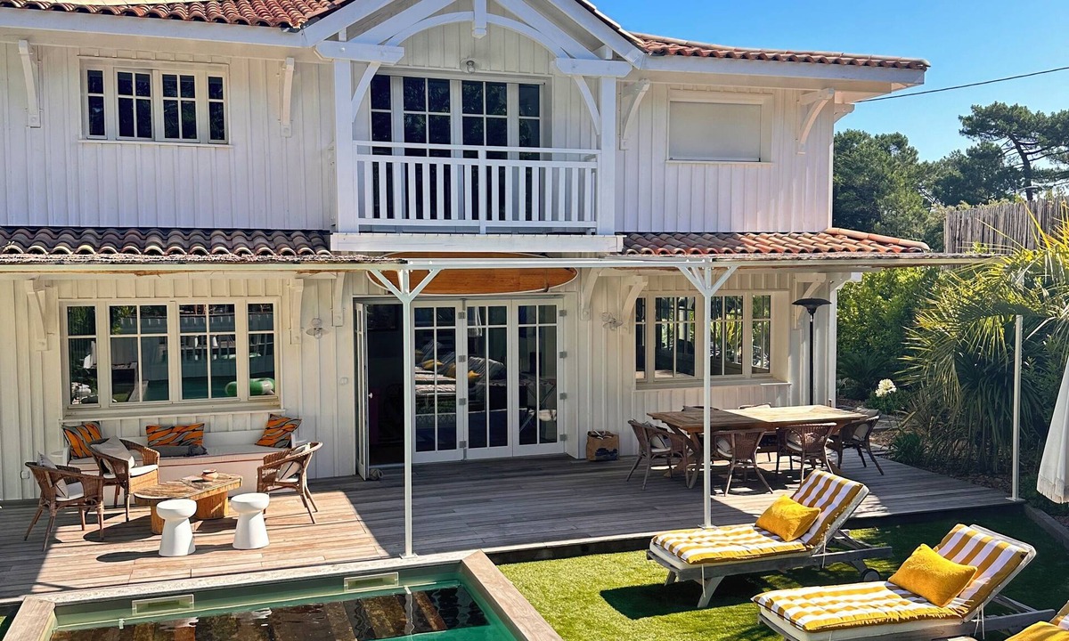 L'Herbe Villa | Villa Oyster (2024) – Cap Ferret, Village de l'Herbe – Pool, Ocean & Bay