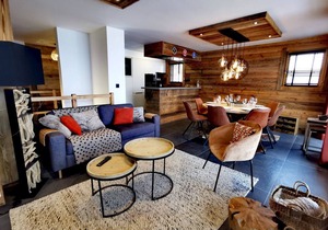 Exceptional spacious and quiet duplex in Les Gets