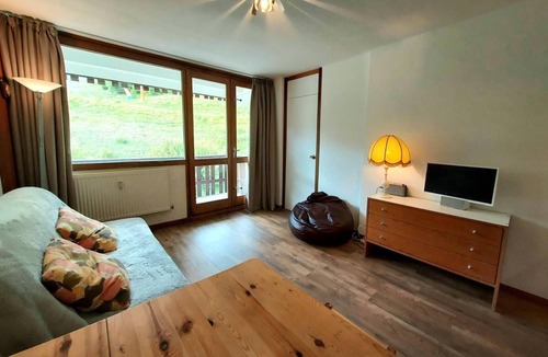 Plagne Centre Apartment | 1st floor, view mountain, balcony, tv, 33m², La Plagne