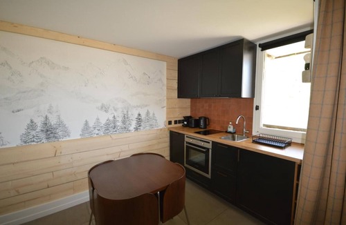 Montalbert Apartment | 50m from resort center, 2nd floor, view ski slopes, terrace, tv, ski locker, 19m², Montalbert