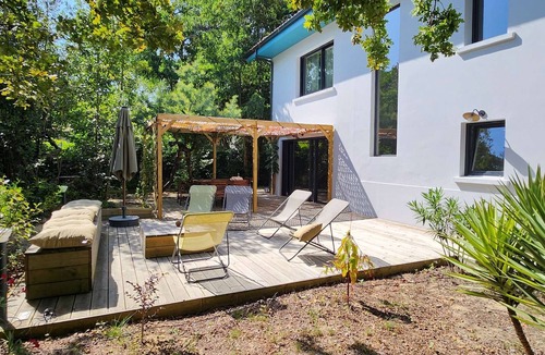 Cap-Ferret Villa | 6-bed villa with sauna, garden, and parking near Arcachon Basin