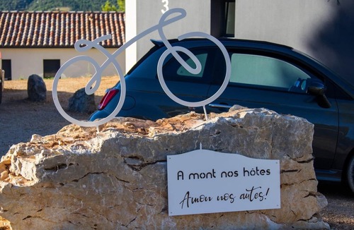 Mollans-sur-Ouveze Villa | A Mont Nos Hôtes view of the Ventoux