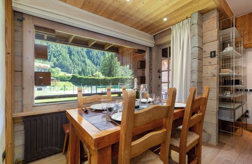 Chamonix-Mont-Blanc Apartment | Améthystes A02 Ski In/Ski Out w/Shared Pool in Argentière-Chamonix, Argentière (Chamonix), France