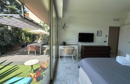 Saint-Laurent-du-Var Apartment | App with garden 50 m from beaches and restaurants
