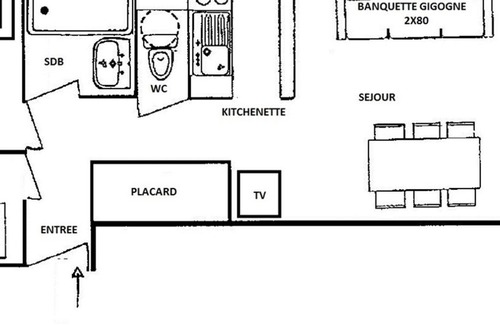 Les Saisies Apartment | Appartement Les Saisies, 2 pièces, 6 personnes - FR-1-594-184