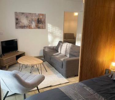 Antigone Apartment | Appartement moderne 43 m2 au cœur de Montpellier, Tramway au pied de l'immeuble, Parking public, Idéal pour 1 à 3 personnes