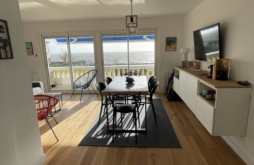Pontaillac Apartment | Apt 4 pers, air conditioning, sea view, parking, tennis court