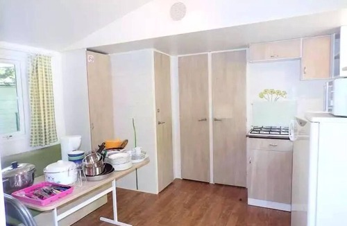 La Cassagne House | Camping de la Grande Prade * - Residence Mobile comfort Oak 3 Bedrooms with semi-covered wood terrace 18 m2 6 persons