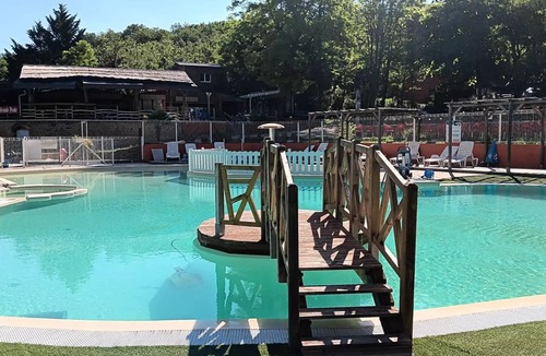La Cassagne House | Camping de la Grande Prade * - Residence Mobile comfort Acacias with semi-covered terrace 12 m2 equipped with air conditioning 4 people