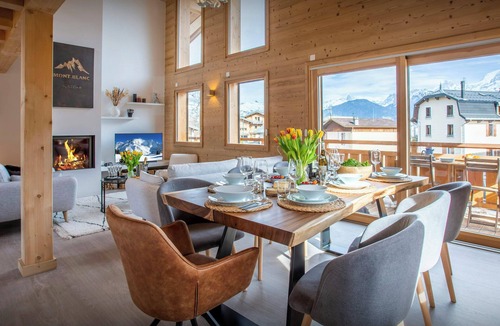 Combloux Ski Chalet | Chalet Alpayak - enjoy a mountain holiday for 8 with hot tub - OVO Network