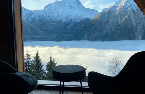 Venosc Ski Chalet | Chalet Black Combs, Swimming pool, Sauna, Jacuzzi, Cinema, Massage, Billiards, Sport, PMR