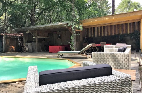 Cap-Ferret Ski Chalet | Chalet 'Cap Ferret Villa Grand Bois' with Private Pool