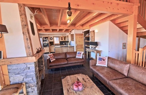 Vallandry Ski Chalet | Chalet Ecureuil is located in the Chalets de Bellecote park and sleeps 10 people