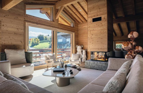 Combloux Ski Chalet | Chalet Ellambra - relaxing break with spa and Mt Blanc view - OVO Network