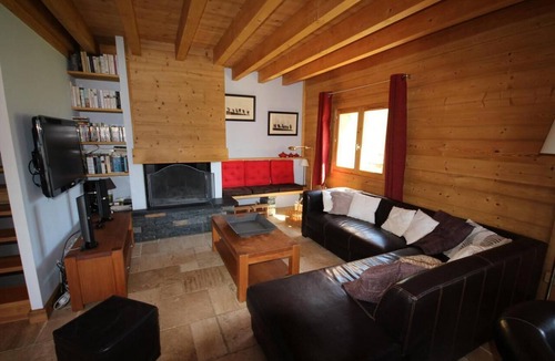 Hauteluce Ski Chalet | Chalet, view valley, balcony, fireplace or stove, parking, tv, ski locker, 285m², Les Saisies
