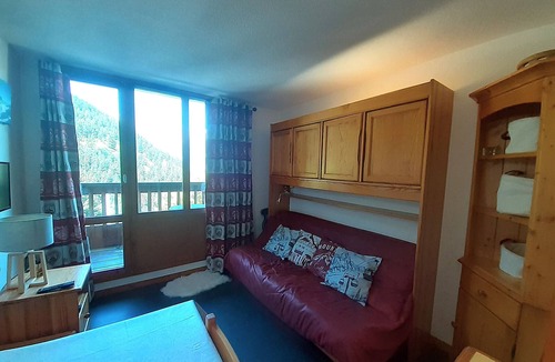 Valfrejus Apartment | Cozy studio with WIFI and pets allowed in Valfréjus