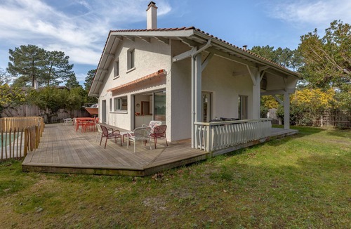 Cap-Ferret Villa | Dispo 18/07-02/08 - Villa 5 Bdrms+Piscine Piquey, summer between Bassin and Océan