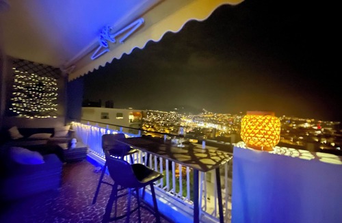 Saint Philippe Apartment | Exceptionnelle vue mer et Nice, Appart 2 Chambres Standing, Terrasses, Garage