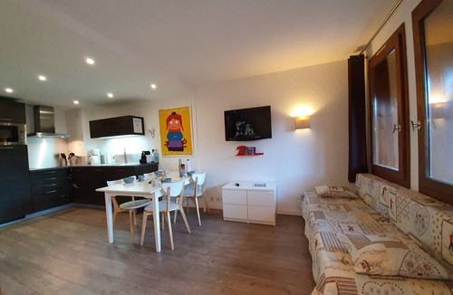 Bellentre Apartment | Family apartment for 4 people at the foot of the slopes, pets allowed