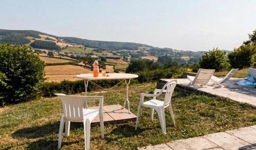 Montigny-en-Morvan Villa | Grande maison avec vue Panoramique-Morvan, Lac de Pannecière à pied