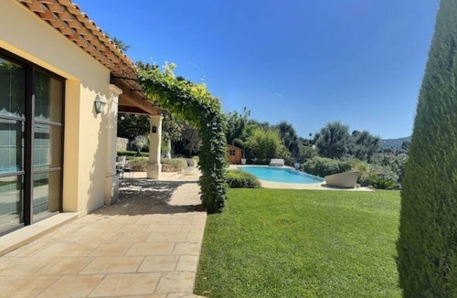 Mougins Villa | Green pool villa.