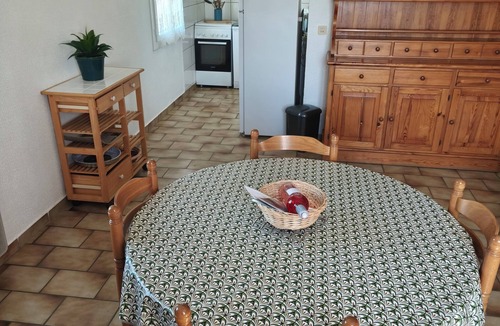 Balazuc House | In Balazuc (listed village): 4-room gite with air conditioning and wifi + swimming pool and Ardèche river