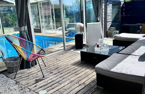 Lainsecq Villa | La pompagne 12 people private heated pool