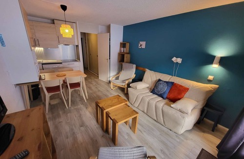 Valmorel Apartment | Le Cheval Noir 9 - Cosy renovated 2-room apartment with balcony