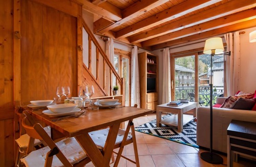 Argentiere Apartment | Le Cristal Lognan 8 Mountain View & Free WiFi, Argentière (Chamonix), France