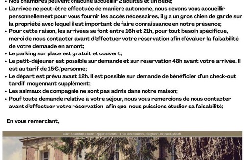 Pougues-les-Eaux House | Les chambres des Métairies