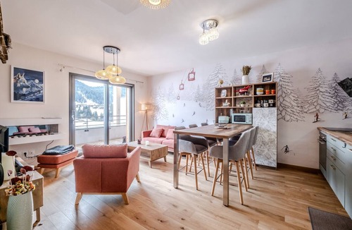 Neydens Apartment | Les Gets-Nid du Chéry, ski à pied & vue, 4 Etoiles