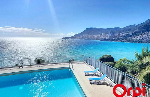 Roquebrune-Cap-Martin Apartment | Luxueux appartement avec piscine, climatisation, et WIFI, à 5 min de Monaco - FR-1-647-44